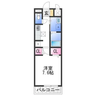 ユウパレス和泉中央【3階】の間取り