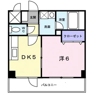 トリニティグレース【3階】の間取り