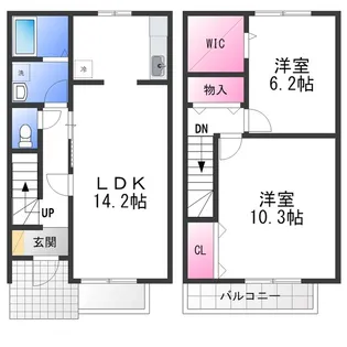 ドルフコート【2階】の間取り