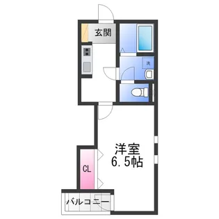 YTSハイツ若松町PART1【1階】の間取り