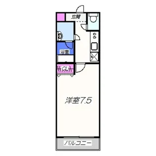 フジパレス浜寺ノースⅤ番館【3階】の間取り