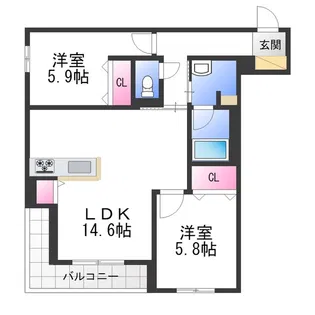 Songline【1階】の間取り