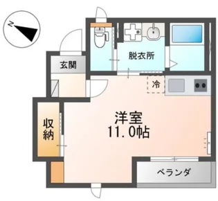 ルナヴォワール【1階】の間取り