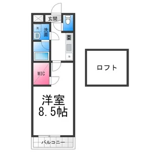 フジパレス浜寺諏訪森サウス【2階】の間取り