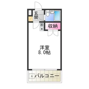 Height White Heron【3階】の間取り
