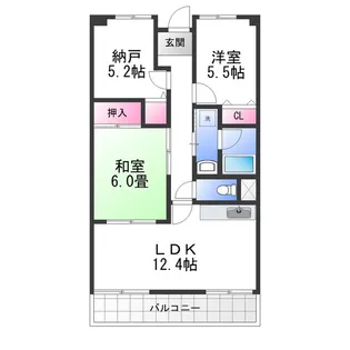 プレミール28【2階】の間取り