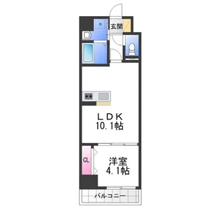 FREEDOM residence堺深井沢町【7階】の間取り