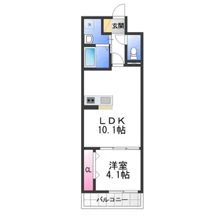 FREEDOM residence堺深井沢町【3階】の間取り