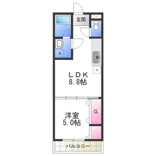 コリーヌ池上【2階】の間取り
