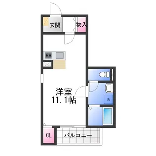 F+style 狭山・池尻中 1号館【2階】の間取り
