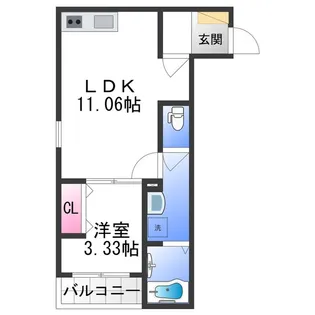 F+style 平井【3階】の間取り