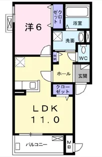 サニーハウス奏【2階】の間取り
