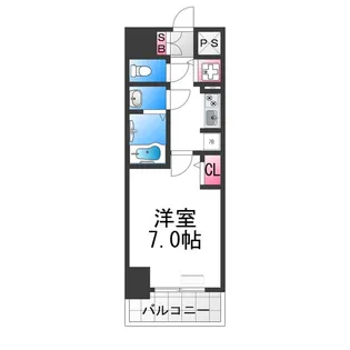 S−RESIDENCE堺浜寺axial【5階】の間取り