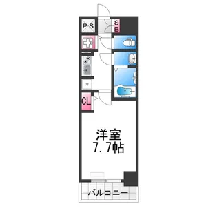 S−RESIDENCE堺浜寺axial【5階】の間取り