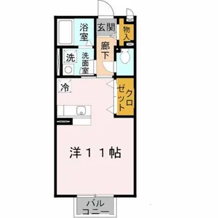 Comfort紘【2階】の間取り