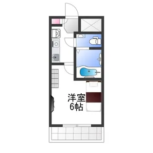 レナジア和泉府中【4階】の間取り