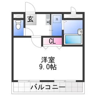 サンコークレアール【2階】の間取り