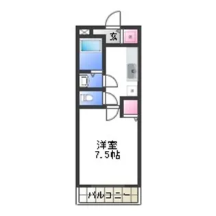 フジパレス シェソワ土塔【2階】の間取り
