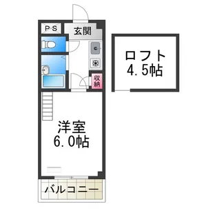 マンションライツ【4階】の間取り
