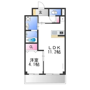 Earth Well【2階】の間取り