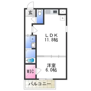 フジレジデンス【3階】の間取り