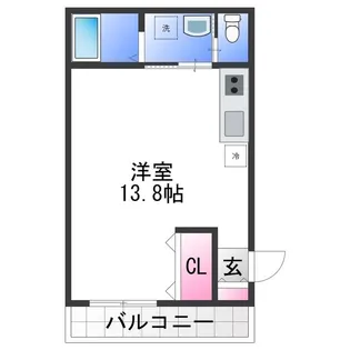 アヴィレックス【2階】の間取り