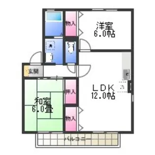 アルテール【2階】の間取り