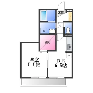 ブールヴァール【2階】の間取り