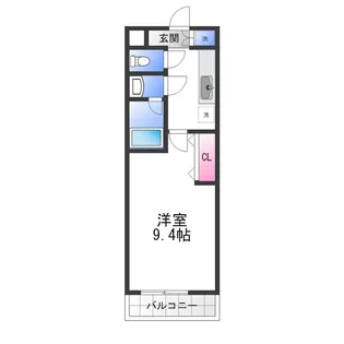 ラフィーネ マック【2階】の間取り