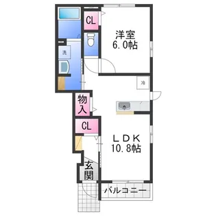 ファミリア【1階】の間取り