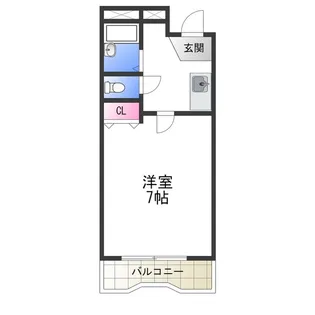 サザンポート内海【4階】の間取り