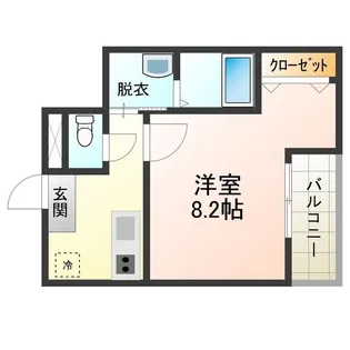 フジパレス堺鳳中Ⅴ番館【2階】の間取り