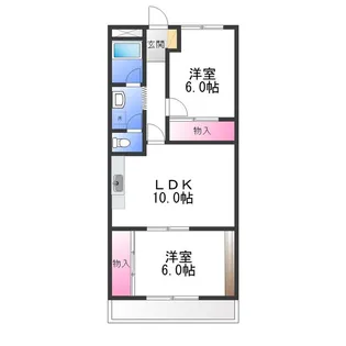 サンヒルズ光明池【1階】の間取り