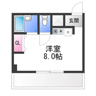 サンヒルズ光明池【1階】の間取り