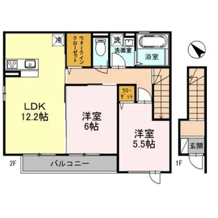 ラ・コンポフォタ【2階】の間取り