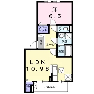 ローレルコート高津Ⅱ 【1階】の間取り