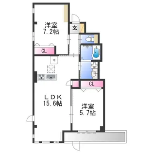 N.MAISON【2階】の間取り