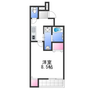 フジパレス東豊中町【2階】の間取り