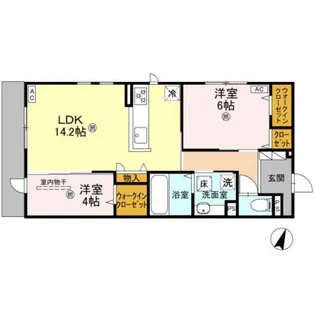 D’Sophia【2階】の間取り