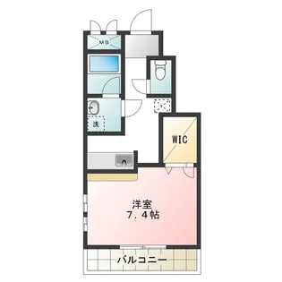 フジパレスフォーゲルⅢ番館【1階】の間取り