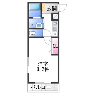 ボスコヴィラ【3階】の間取り