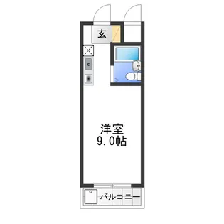 グリーンハイツ【2階】の間取り