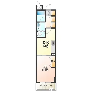 ELLEGRANDE OZU【2階】の間取り
