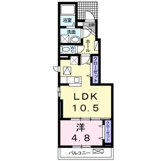 ブリッサ NT【1階】の間取り