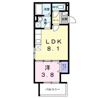 グランハーモニー【2階】の間取り