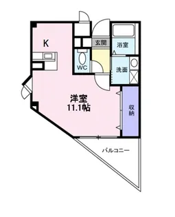 サザンクロス深井中町【1階】の間取り