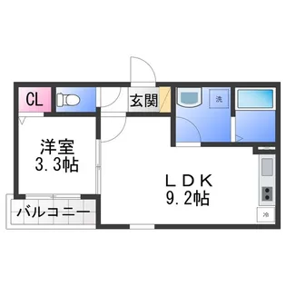 F+style上田3号館【3階】の間取り