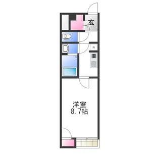レオネクスト和泉アベニールⅡ【1階】の間取り
