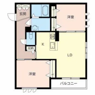 Via Sole 和泉【1階】の間取り