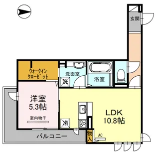 ウィキペティア【1階】の間取り